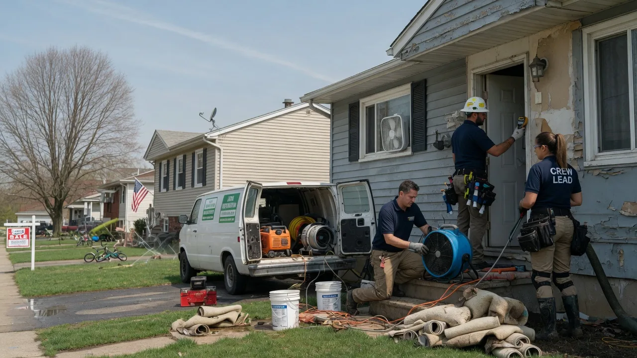 Flood Cleanup in Suisun City, CA near me